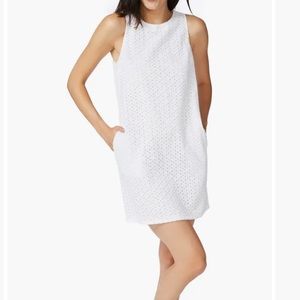 COURT & ROWE Sleeveless Cotton Eyelet Dress Size 6 NWT